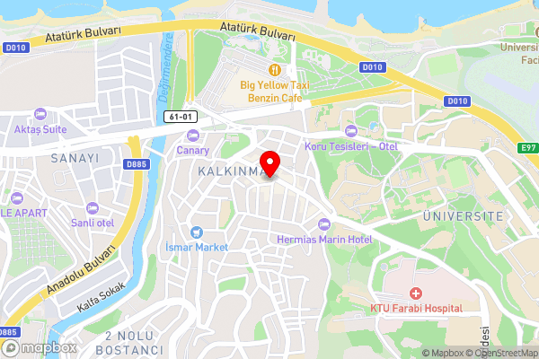 Marvell City Otel - Hotel Location Map