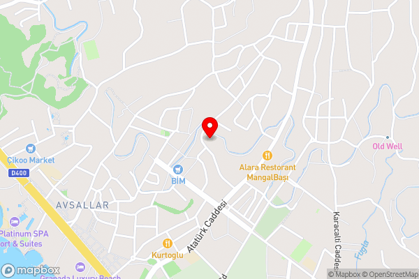 Marvelous Resort with Shared Pool in Alanya - Hotel Location Map