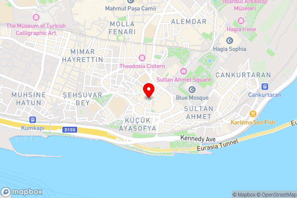 Masal Apart - Hotel Location Map