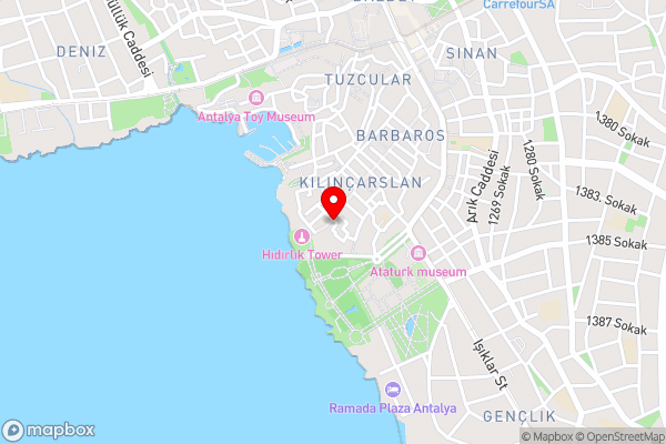 Mavi & Ani Pansiyon - Hotel Location Map