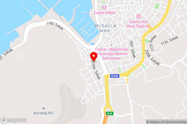 Mavi Liman Otel - Hotel Location Map