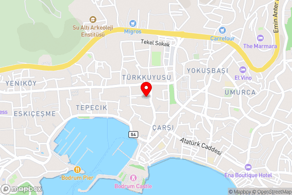 Mavi Pansiyon - Hotel Location Map