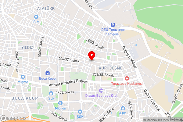 MAVİ RESİDENCE - Hotel Location Map