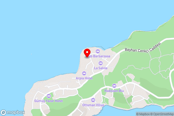 Mavilim Hotel - Hotel Location Map