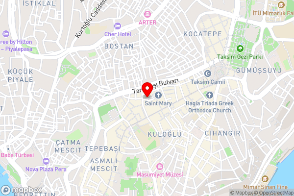 Maxwell Hotel - Hotel Location Map