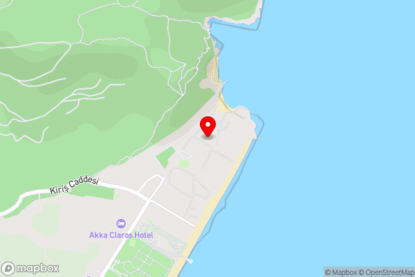Maxx Royal Kemer Resort - Hotel Location Map