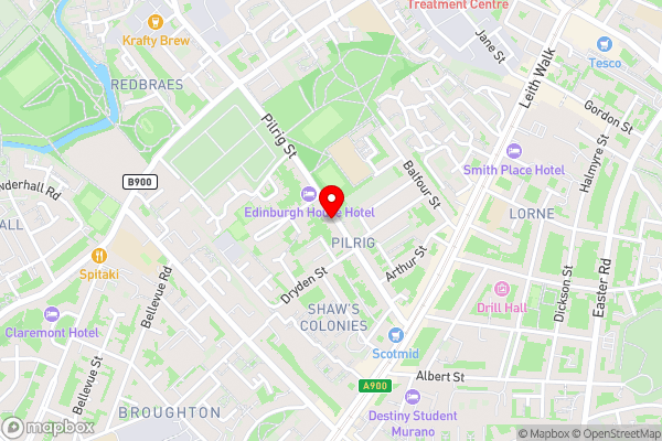 Mayfair Guest House - Hotel Location Map
