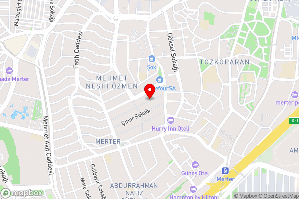 MB Deluxe Hotel - Hotel Location Map