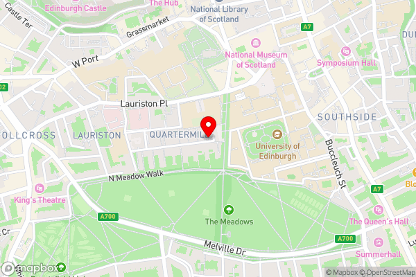 Meadows apartments- in Quartermile - Hotel Location Map