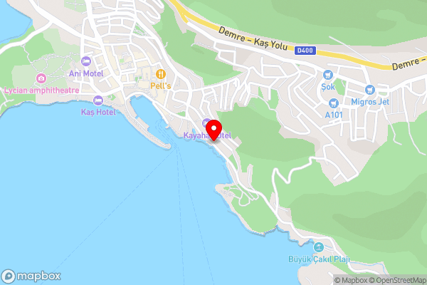 Medusa Hotel - Hotel Location Map