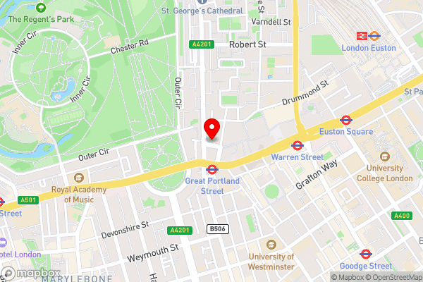 Meliá White House Hotel Apartments - Hotel Location Map