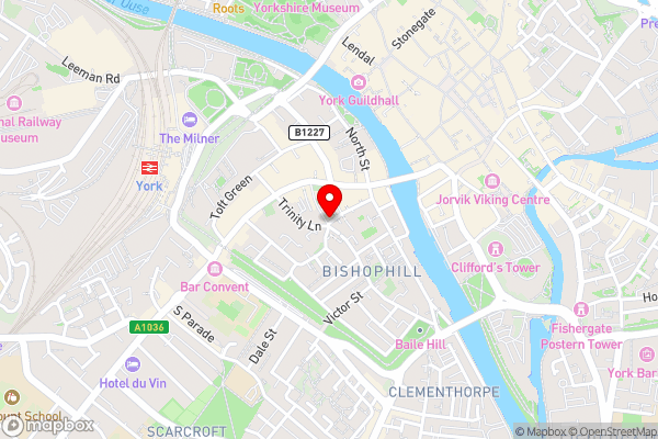 Menagerie House Luxury City Cottage, Walk Score 98 - Hotel Location Map