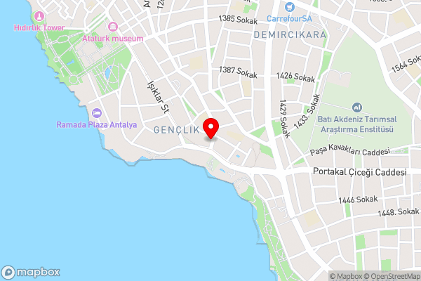 Mene City Hotel - Hotel Location Map