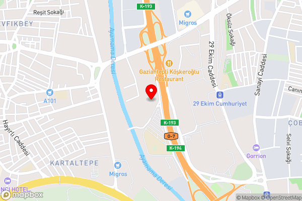 Mercure Istanbul West Hotel & Convention Center - Hotel Location Map