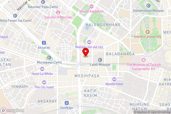 Merdan Hotel - Hotel Location Map