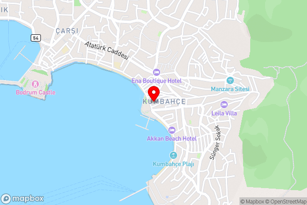 Merhaba Pansiyon - Hotel Location Map