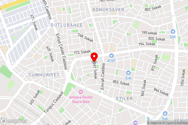 Merkezi Lüks Daire - Hotel Location Map