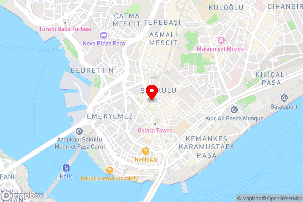 Meroddi Pera Flats - Hotel Location Map