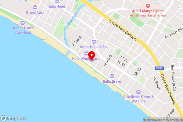 Mesut Hotel - Hotel Location Map