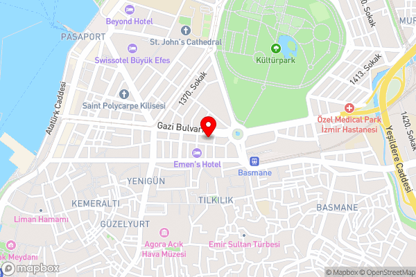Met Boutique Hotel - Hotel Location Map