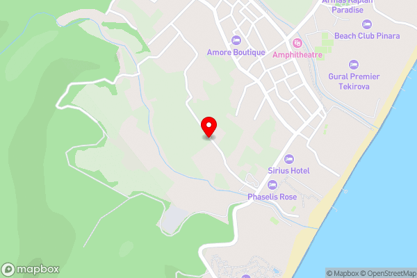 Metenin tatil evleri - Hotel Location Map