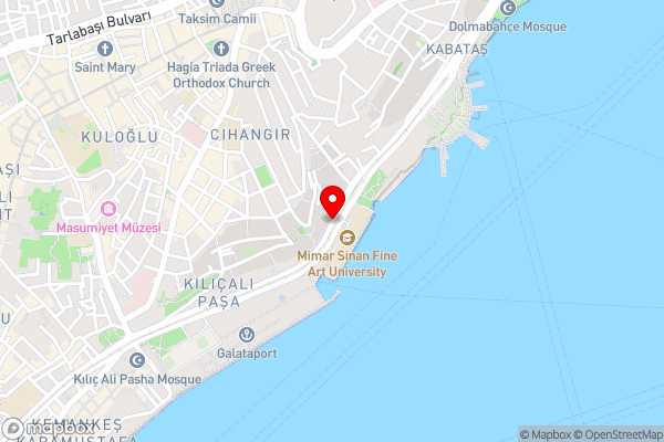 Metropolitan Hotels Bosphorus - Hotel Location Map