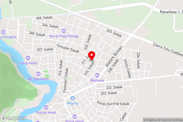 Meva 3 - Hotel Location Map