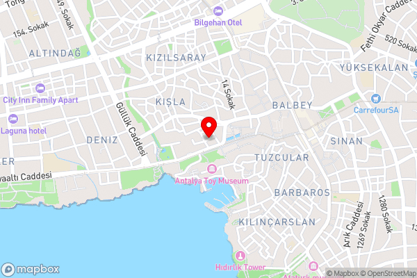 Mevre Hotel - Hotel Location Map