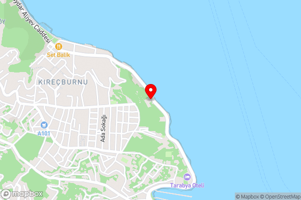 MFB My Finest Bosphorus Hotel Tarabya - Hotel Location Map