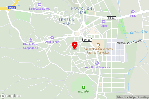 Midland Cave Suites - Hotel Location Map