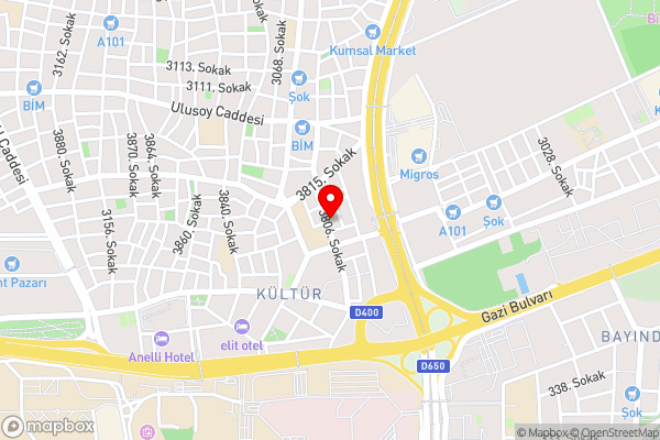 Mimoza Pansiyon - Hotel Location Map