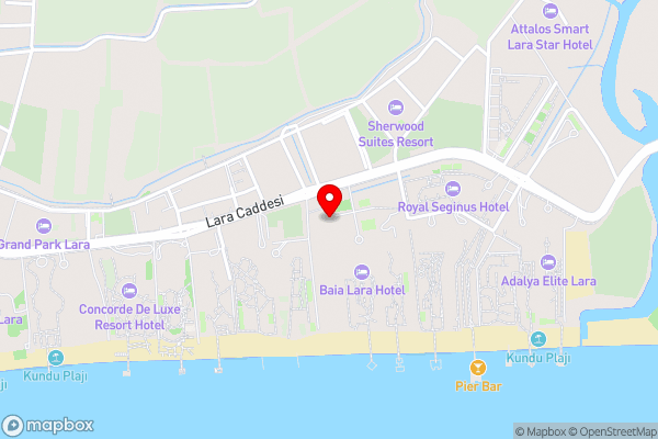 Mina apart otel - Hotel Location Map