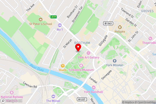 Minster Walk Guesthouse - Hotel Location Map