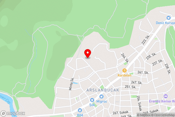 Minta Hills Villas Kemer - Hotel Location Map