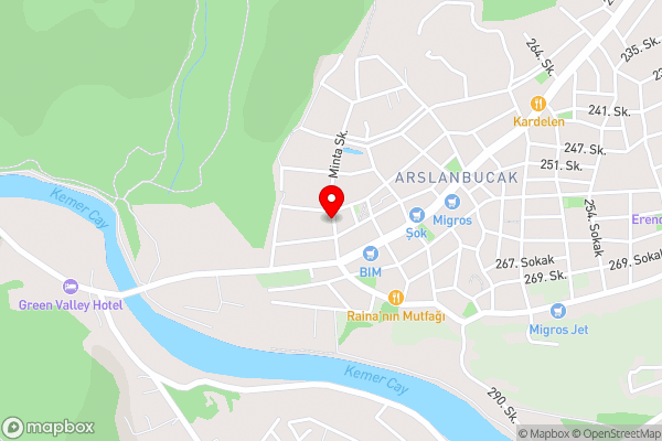 minta suits - Hotel Location Map