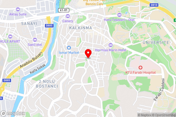 Mira rezidans - Hotel Location Map