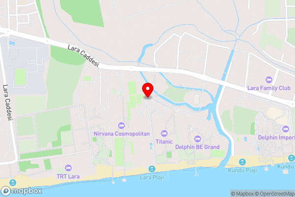 Miracle Resort Hotel - Hotel Location Map