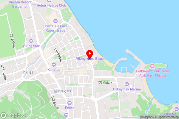Miranda Moral Beach - Hotel Location Map