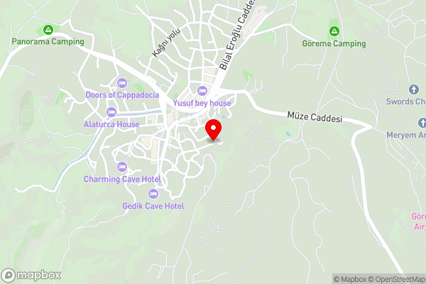 Miras Hotel - Hotel Location Map