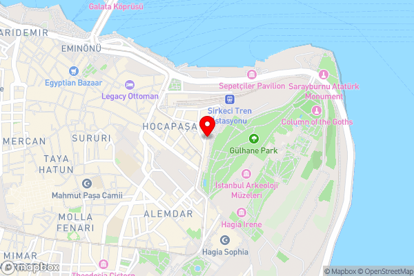 Mister Istanbul Hotel & Spa - Hotel Location Map
