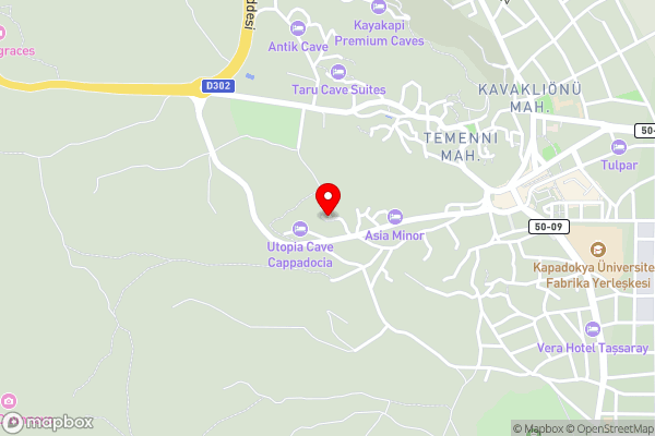 Misty Cave Hotel - Hotel Location Map