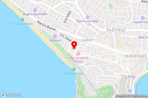 Mola Hotel - Hotel Location Map