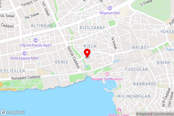 MOON OLD TOWN - Hotel Location Map