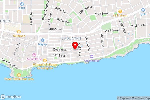 Moon suites - Hotel Location Map