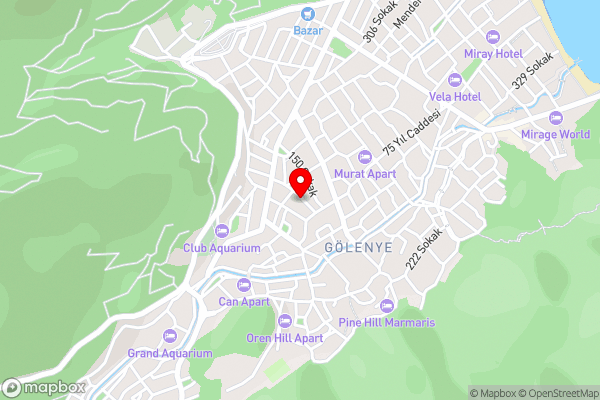 Moonlight Apart Otel - Hotel Location Map