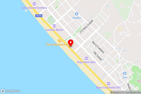 Moray & Duka Hotel - Hotel Location Map
