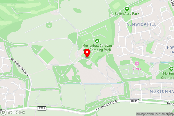 Mortonhall Park - Hotel Location Map