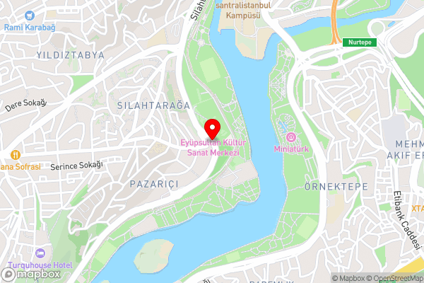 Mövenpick Istanbul Hotel Golden Horn - Hotel Location Map