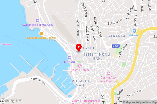 Muharrembey Otel - Hotel Location Map