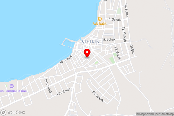 Mutlu Ev - Hotel Location Map